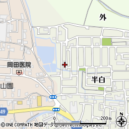 京都府宇治市宇治半白83周辺の地図