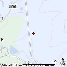 兵庫県宝塚市大原野尾通周辺の地図