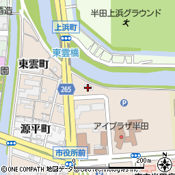 愛知県知多地区電気工事協組周辺の地図