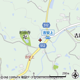 兵庫県三木市吉川町吉安671周辺の地図