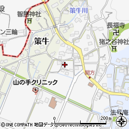 静岡県焼津市関方362周辺の地図
