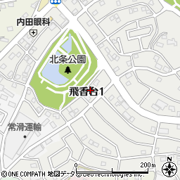 〒479-0868 愛知県常滑市飛香台の地図