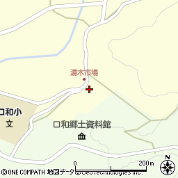 広島県庄原市口和町湯木76周辺の地図
