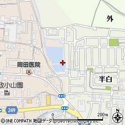 京都府宇治市宇治半白132周辺の地図