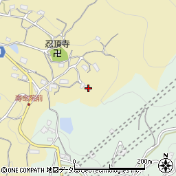 大阪府茨木市忍頂寺254周辺の地図