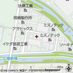 藤枝オートライティング株式会社周辺の地図