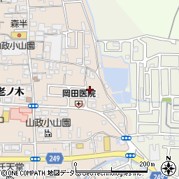 京都府宇治市小倉町天王15周辺の地図