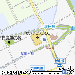 マルナカ三田店周辺の地図