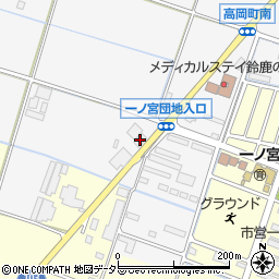 三重県鈴鹿市高岡町469周辺の地図