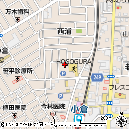 京都府宇治市小倉町西浦60-9周辺の地図