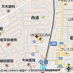 京都府宇治市小倉町西浦60-7周辺の地図