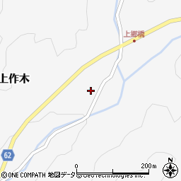 広島県三次市作木町上作木622周辺の地図