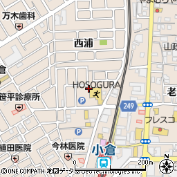 京都府宇治市小倉町西浦60-6周辺の地図
