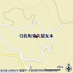 静岡県浜松市浜名区引佐町東久留女木周辺の地図