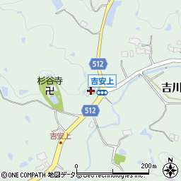 兵庫県三木市吉川町吉安675周辺の地図