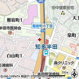 愛知県半田市昭和町1丁目2周辺の地図