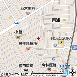 京都府宇治市小倉町西浦93-14周辺の地図