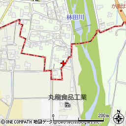 兵庫県姫路市林田町下構12周辺の地図