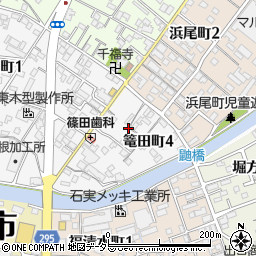 愛知県碧南市篭田町4丁目54周辺の地図