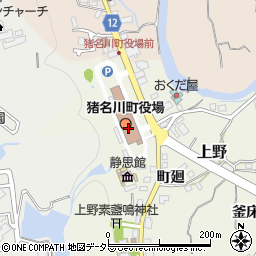 猪名川町役場教育委員会　学校教育課周辺の地図
