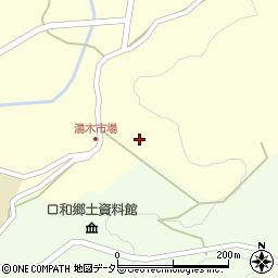 広島県庄原市口和町湯木27周辺の地図