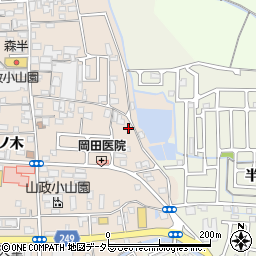 京都府宇治市小倉町天王14周辺の地図