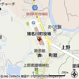 兵庫県川辺郡猪名川町周辺の地図