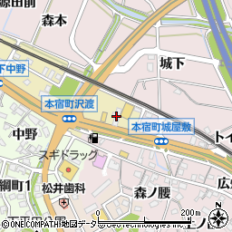 平安会館ソサイエ本宿斎場周辺の地図