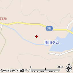 愛知県岡崎市雨山町（シャウシ渕）周辺の地図