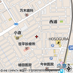 京都府宇治市小倉町西浦44-6周辺の地図