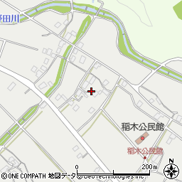 愛知県新城市稲木彼岸田周辺の地図