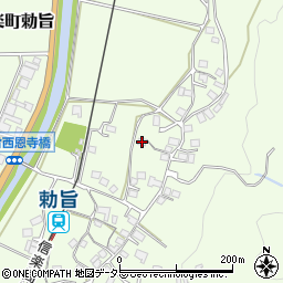 滋賀県甲賀市信楽町勅旨295周辺の地図