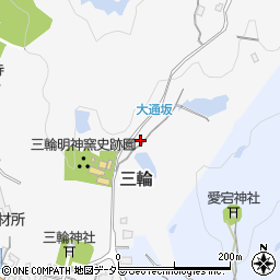 兵庫県三田市三輪888周辺の地図