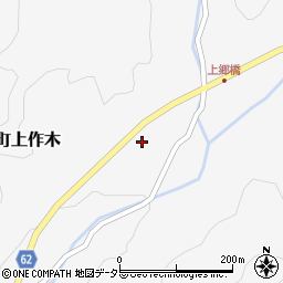 広島県三次市作木町上作木599周辺の地図