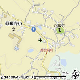 大阪府茨木市忍頂寺230周辺の地図