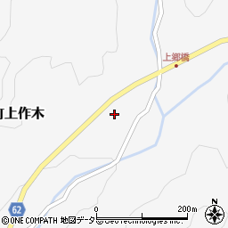 広島県三次市作木町上作木595周辺の地図