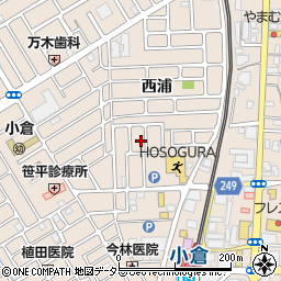 京都府宇治市小倉町西浦47-69周辺の地図