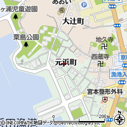 島根県浜田市元浜町170周辺の地図