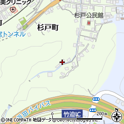 島根県浜田市杉戸町2652周辺の地図