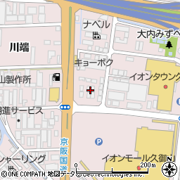 積水ハウス株式会社　京都支店宇治久御山展示場周辺の地図