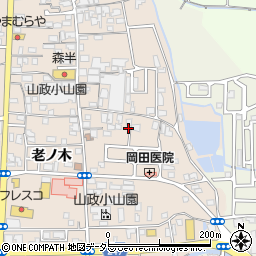 京都府宇治市小倉町天王8周辺の地図