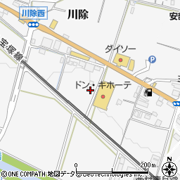 兵庫県三田市川除50周辺の地図