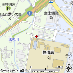 静岡県藤枝市潮56周辺の地図
