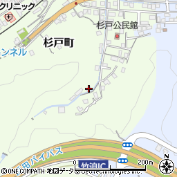 島根県浜田市杉戸町2335周辺の地図