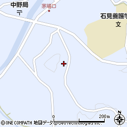 島根県邑智郡邑南町中野下茅場2578周辺の地図