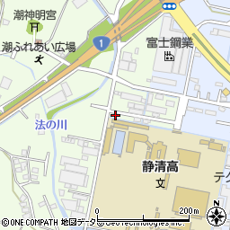 静岡県藤枝市潮56-12周辺の地図