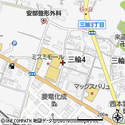 プラージュ美容三田店周辺の地図