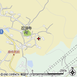 大阪府茨木市忍頂寺263周辺の地図