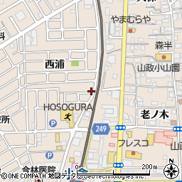 京都府宇治市小倉町西浦54-56周辺の地図