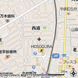 京都府宇治市小倉町西浦52-26周辺の地図